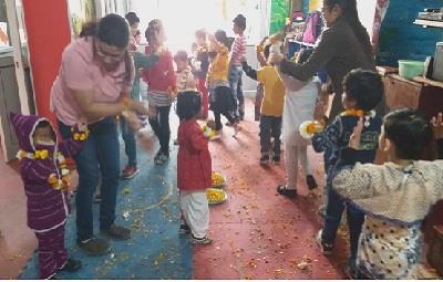 Holi "Festival Of Colour" Celebrated At Goodwill Kindergarten 